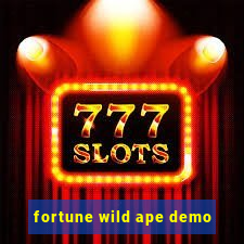 fortune wild ape demo